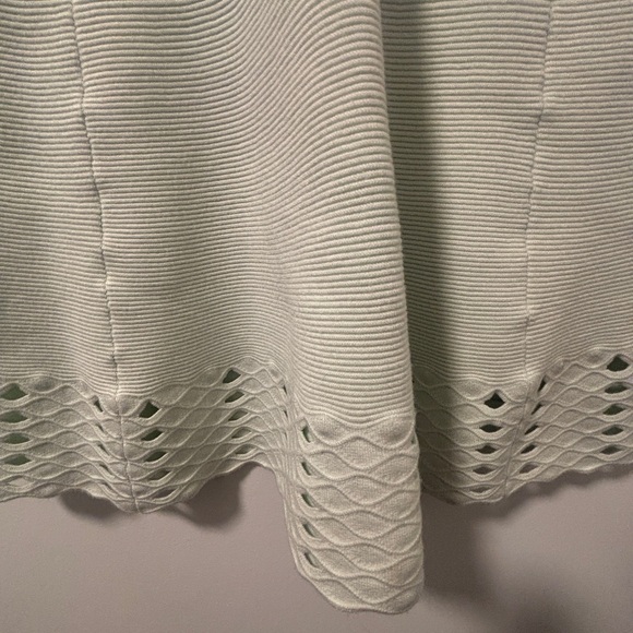 Ted Baker Light Green Textured Mini Dress - Picture 8 of 16